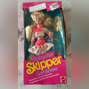 Babysitter Skipper Barbie Doll 1990 NRFB